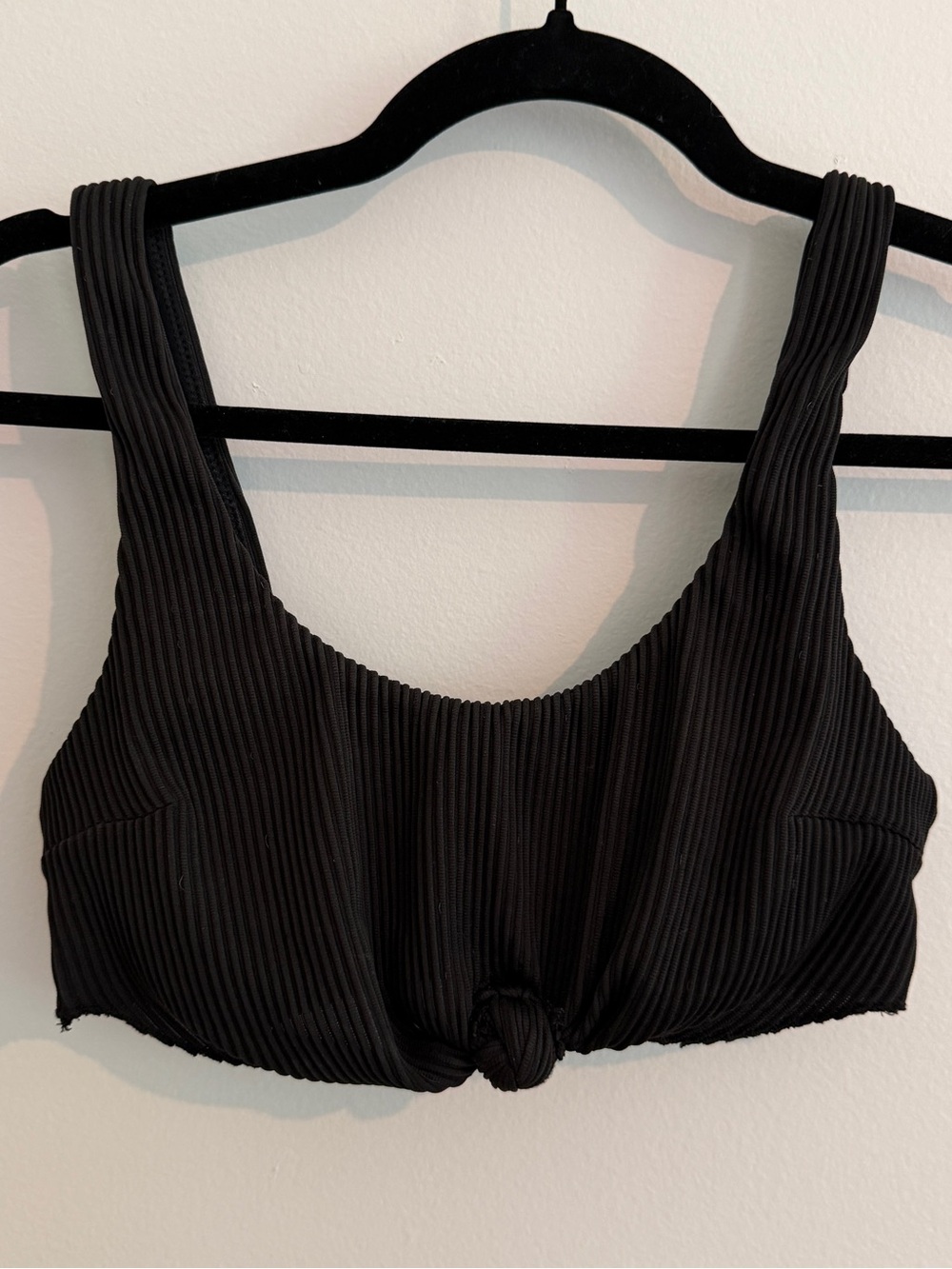 Hollister Ribbed Knot Bikini Top